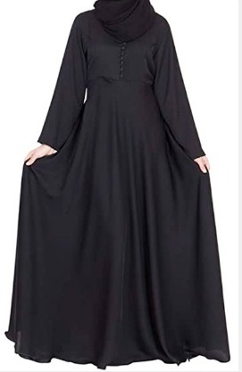 Black abaya AA1003