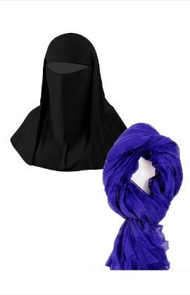 Niqab and scarf set SC1004